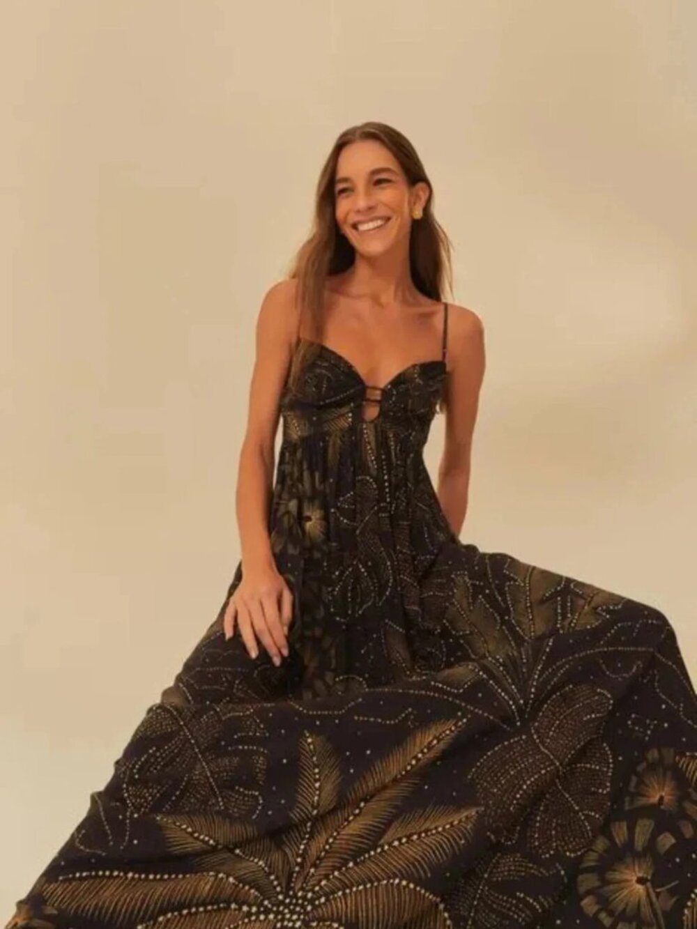 NWT FARM RIO DRESS WITH TAGS SIZE LARGE (G IN TAG )  PACK4965 DI64